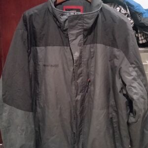 Swiss Tech Men's Black and Gray Performance Jacket